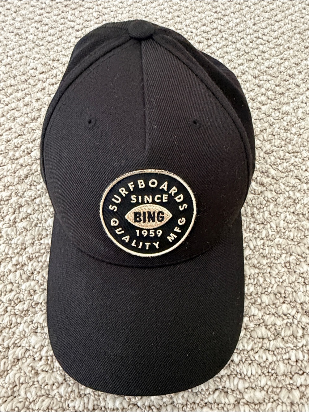 Bing Surfboards Black Baseball Cap